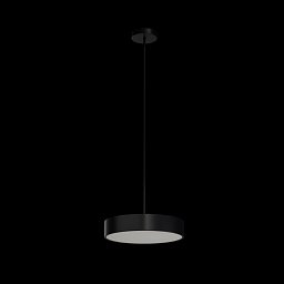 Obrázek pro produkt KRUGER P2 FOP závěsné plastové svítidlo černá IP40 4000 K 34W LED nouzové kombinované 3 h - OSMONT