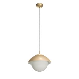 Obrázek pro produkt LUKIDA ST2 závěsné skleněné svítidlo zlatá / bílá IP40 3000 K 20W LED - OSMONT