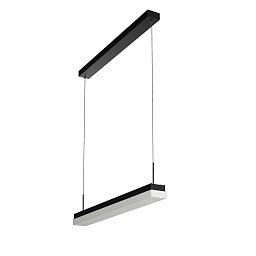 Obrázek pro produkt MATAR LE1 závěsné plastové svítidlo černá / bílá IP40 3000 K 13W LED - OSMONT