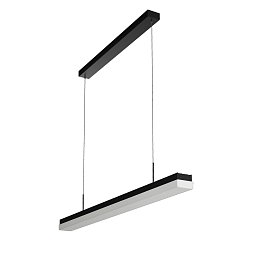 Obrázek pro produkt MATAR LE2 závěsné plastové svítidlo černá / bílá IP40 3000 K 20W LED - OSMONT