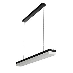 Obrázek pro produkt MATAR LE5 závěsné plastové svítidlo černá / bílá IP40 4000 K 19W LED - OSMONT