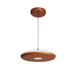Obrázek pro produkt ZETA ST1 PF závěsné plastové svítidlo terakota / bílá IP40 3000 K 31W LED - OSMONT
