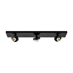 Obrázek pro produkt Deko-Light stropní přisazené svítidlo Can Tilt hranatá základna 3x 7,5W GU10 černá