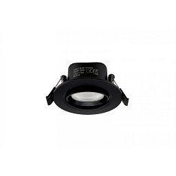 Obrázek pro produkt Deko-Light vestavné bodové svítidlo Surtur Tilt 68 6W DTW 1800-2700K černá