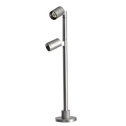 Obrázek pro produkt VÝPRODEJ VZORKU - Deko-Light svítidlo do vitrín Herculis Double 6V DC 2W 4000K 195lm 200 stříbrná