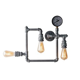 Obrázek pro produkt Stropní svítidlo Amarcord pozinkované 3xE27 48x9,5x44 cm - FANEUROPE