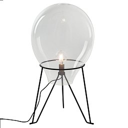 Obrázek pro produkt Stolní lampa Lume Azuma průhledná 1xE27 38x63 cm - FANEUROPE