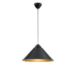 Obrázek pro produkt Závěsné svítidlo BigBang černé/zlaté 1xE27 49 x183,5 cm - FANEUROPE