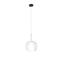 Obrázek pro produkt Závěsné svítidlo Pirex (průhledné sklo) 1xE27 25x200 cm bez rozety - FANEUROPE