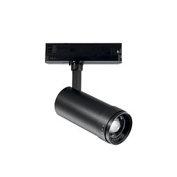 Obrázek pro produkt Třífázový lištový LED reflektor EXPLORER černý 3W 3000-4000 K 71x167 mm - FANEUROPE