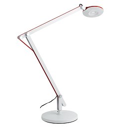 Obrázek pro produkt Stolní lampa LED LOCKE bílá 6W 700lm 4000K 19,3x55 cm - FANEUROPE