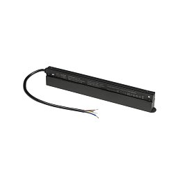 Obrázek pro produkt 48V SYSTEM Intrack LED driver, 48VDC, 250 W, včetně 300 cm připojovacího kabelu pro 220-240VAC a průchozí DALI, černý - BIG WHITE (SLV)