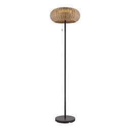 Obrázek pro produkt ADEGAN venkovní stojací lampa, solární, 2200 K, IP65, hnědá - BIG WHITE (SLV)