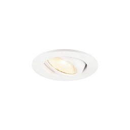 Obrázek pro produkt NEW TRIA® 45 DL, kulaté, vestavné stropní svítidlo, 3000 K, 24°, bílé - BIG WHITE (SLV)