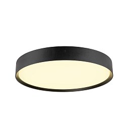 Obrázek pro produkt DECONA 42 CL, PHASE, povrchové stropní svítidlo, kulaté, 3000/4000 K, 23 W, černá barva - BIG WHITE (SLV)