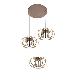Obrázek pro produkt Závěsné svítidlo Salo 45W 4500lm 3000K béžová / černá - GeeTi