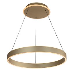 Obrázek pro produkt Závěsné svítidlo Marling 50W 5000lm 3000K zlatá - GeeTi