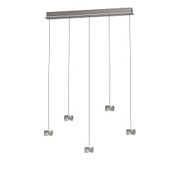 Obrázek pro produkt Závěsné svítidlo Quiberon 36W 3000lm 3000K matný nikl - GeeTi