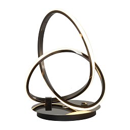 Obrázek pro produkt Stolní lampa Bandol 12W 1200lm 3000K černý chrom - GeeTi