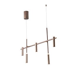 Obrázek pro produkt Závěsné LED svítidlo CANDLE bronz, 35 W, 3600 lm, 4000 K, 120x19,1x125 cm - FANEUROPE