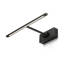 Obrázek pro produkt FRESCO LED nástěnná lampa, nad obraz černá - RED - DESIGN RENDL