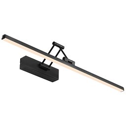 Obrázek pro produkt FRIDA LED nástěnná lampa, nad obraz matná černá - RED - DESIGN RENDL