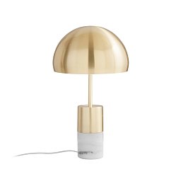 Obrázek pro produkt Stolní lampa Igea, zlatá/mramor, 2 x E14, 30 x 51,5 cm - FANEUROPE