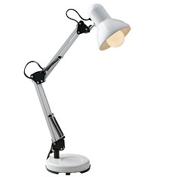 Obrázek pro produkt Stolní lampa Architteto, 1xE27, 60 x 42 cm, bílá, kov - FANEUROPE