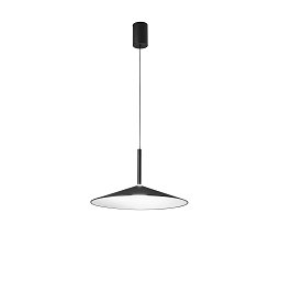 Obrázek pro produkt Závěsné LED svítidlo Khan (černá), 18 W, CCT 2700 / 3500 K, 48 x 200cm - FANEUROPE