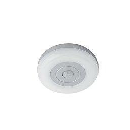 Obrázek pro produkt Nabíjecí svítidlo SHELF bílá / stříbrná polykarbonát LED 1 W 110 lm 4000 K senzor 7x7x2,15 cm - FANEUROPE