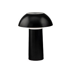 Obrázek pro produkt Nabíjecí svítidlo LAMPADA dobíjecí LED MYKES černá polykarbonát 4,5 W 300 lm CCT stmívatelné 21x16x16 cm - FANEUROPE