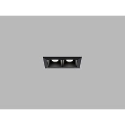 Obrázek pro produkt LED2 Zápustné svítidlo LINEAR II 2, B DALI/PUSH 4W 3000K/3500K/4000K UGR černá - LED2 Lighting
