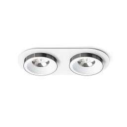 Obrázek pro produkt SHARM LED vestavné světlo, sady bílá černý chrom - RED - DESIGN RENDL