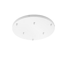 Obrázek pro produkt Rozeta PIREX kruhový rám bílá A 6 FORI 47x4,1cm - FANEUROPE