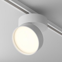 Obrázek pro produkt Svítidlo do kolejnice ONDA 1-fázový kolejnicový systém UNITY 3000K 18W 120d TR007-1-18W3K-W-1 - MAYTONI