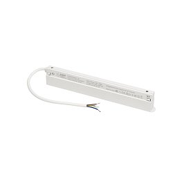 Obrázek pro produkt 48V SYSTEM Intrack LED driver, 48VDC, 250 W, včetně 300 cm připojovacího kabelu pro 220-240VAC a průchozí DALI, bílý - BIG WHITE (SLV)