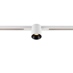 Obrázek pro produkt FIX-IT! 48V, DALI, kulatý, standardní stopa, spot, 3000 K, 6,6 W, 36°, bílá / černá - BIG WHITE (SLV)