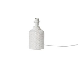 Obrázek pro produkt Základna stojací lampy – základna Lume Ravello, bílá, 1 x E14, 10,5 x 20 cm - FANEUROPE