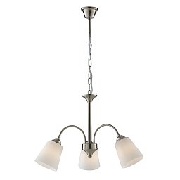 Obrázek pro produkt Závěsné svítidlo 1162, nikl, 3 x E14, 55,5 x 87 cm - FANEUROPE