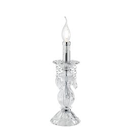 Obrázek pro produkt Stolní lampa Lume Cristallo, průhledná, 1 x E14, 13 x 31 cm - FANEUROPE
