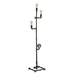 Obrázek pro produkt Stojací lampa Piantana Amarcord, rezavá, 3 x E27, 31 x 159 cm - FANEUROPE