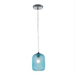 Obrázek pro produkt Závěsné svítidlo Ashford Ovale, tyrkysové, 1 x E27, 15 x 150 cm - FANEUROPE