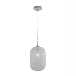 Obrázek pro produkt Závěsné svítidlo Ashford Ovale, bílé, 1 x E27, 20 x 150 cm - FANEUROPE