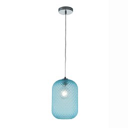 Obrázek pro produkt Závěsné svítidlo Ashford Ovale, tyrkysové, 1 x E27, 20 x 150 cm - FANEUROPE