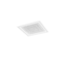 Obrázek pro produkt Stropní svítidlo Aux šedé PMMA, čtverec, 40 W, CCT 3000/4000/6500 K, pr. 60 x 5,4 cm - FANEUROPE