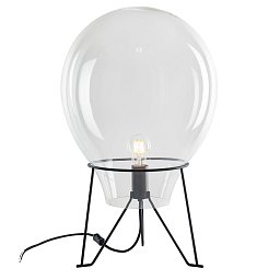 Obrázek pro produkt Stolní lampa Lume Azuma, průhledná, 1 x E27, 50 x 90,6 cm - FANEUROPE