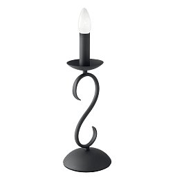 Obrázek pro produkt Stolní lampa Lume Beatrice, antracitová, 1 x E14, 14 x 33 cm - FANEUROPE