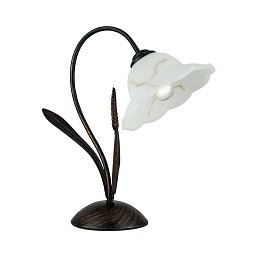 Obrázek pro produkt Stolní lampa Lume Byron, rezavá, 1xE27, 38 x 43 cm - FANEUROPE