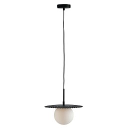 Obrázek pro produkt Závěsné svítidlo Chaplin, černé, 1 x GU9, 30 x 30 x 159,8 cm - FANEUROPE