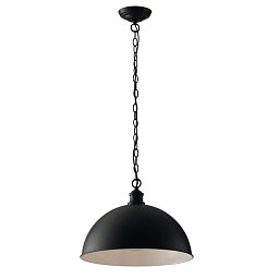 Obrázek pro produkt Závěsné svítidlo Charleston, černé, 1 x E27, 38 x 120 cm - FANEUROPE